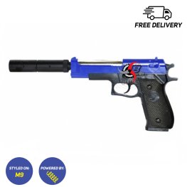 M22 M9 BB Gun with Silencer by Double Eagle M22 M9 BB Gun with Silencer by Double Eagle