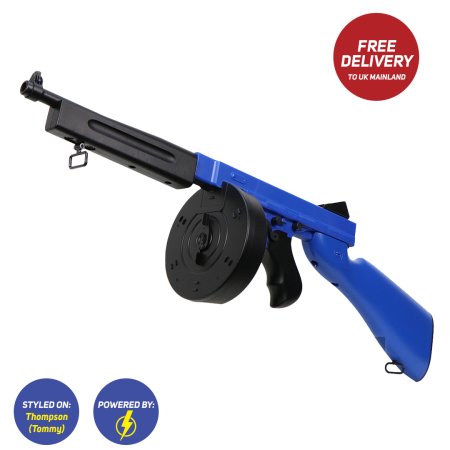 Well D98 Electric BB Rifle Tommy Gun with Drum Mag Well D98 Electric BB Rifle Tommy Gun with Drum Mag