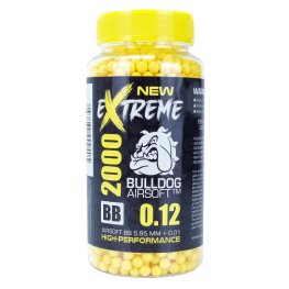 Bulldog 2000 0.12g Yellow EXTREME High Grade BB Pellets Bulldog 2000 0.12g Yellow EXTREME High Grade BB Pellets